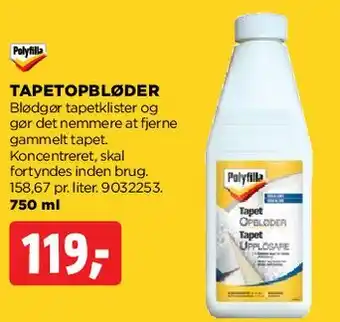 jem & fix Tapetopbløder tilbud