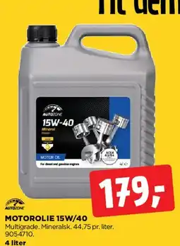 jem & fix Motorolie 15W/40 tilbud