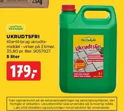 jem & fix Ukrudtsfri ukrudtsmiddel tilbud