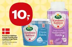 SuperBrugsen Karolines Køkken - creme fraiche / madlavningsfløde tilbud