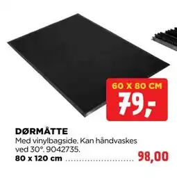 jem & fix DØRMÅTTE tilbud