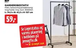 jem & fix GARDEROBESTATIV tilbud