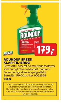 jem & fix ROUNDUP SPEED KLAR-TIL-BRUG tilbud
