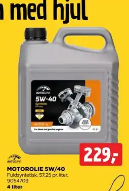 jem & fix MOTOROLIE 5W/40 tilbud