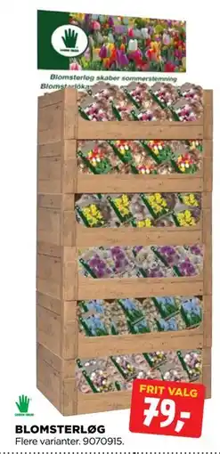 jem & fix BLOMSTERLØG tilbud