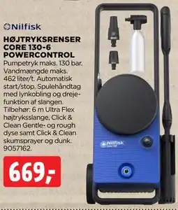 jem & fix HØJTRYKSRENSER CORE 130-6 POWERCONTROL tilbud