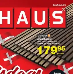 Bauhaus Akustikpanel tilbud