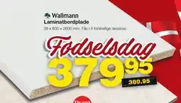 Bauhaus Wallmann Laminatbordplade tilbud