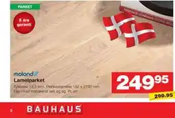 Bauhaus Lamelparket tilbud