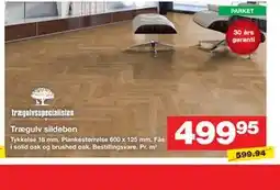 Bauhaus Trægulv sildeben tilbud