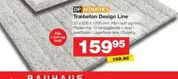 Bauhaus Træbeton Design Line tilbud