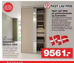 Bauhaus Entréskab System 6000 tilbud