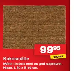 Bauhaus Kokosmåtte tilbud
