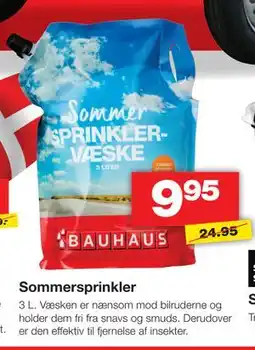 Bauhaus Sommersprinkler tilbud