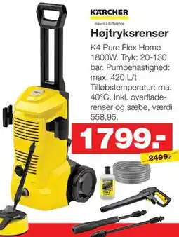 Bauhaus Højtryksrenser tilbud