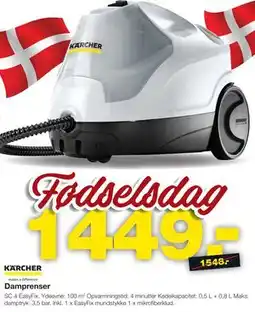 Bauhaus Damprenser tilbud