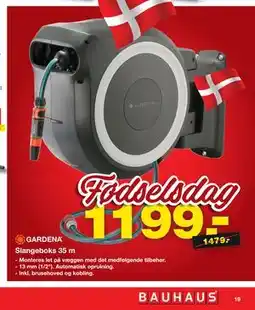 Bauhaus Slangeboks 35 m tilbud