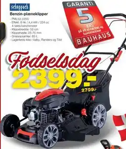 Bauhaus Benzin-plæneklipper tilbud