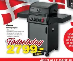 Bauhaus Hyde gasgrill tilbud