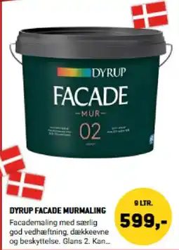XL-BYG Dyrup Facade Murmaling tilbud