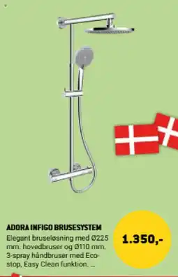 XL-BYG Adora Infigo brusesystem tilbud