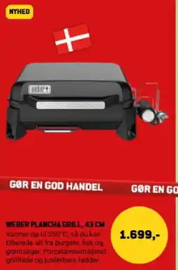 XL-BYG Weber Plancha Grill tilbud