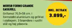 XL-BYG Morsø forno grande gasgrill tilbud