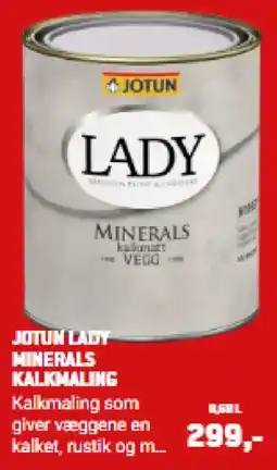 XL-BYG Jotun Lady Minerals Kalkmaling tilbud