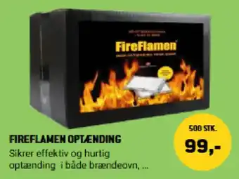 XL-BYG FireFlamen optænding tilbud