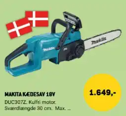 XL-BYG Makita kædesav 18v tilbud