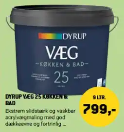 XL-BYG Dyrup væg 25 køkken & bad tilbud