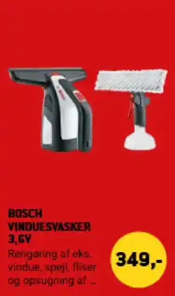 XL-BYG Bosch vinduesvasker 3,6V tilbud