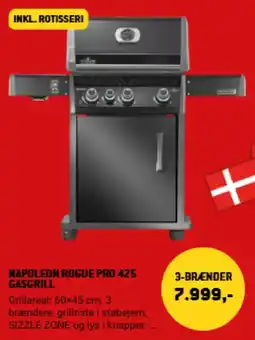 XL-BYG Napoleon Rogue Pro 425 Gasgrill tilbud