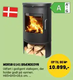 XL-BYG Morsø 6141 brændeoyn tilbud