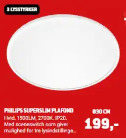 XL-BYG Philips superslim plafond tilbud
