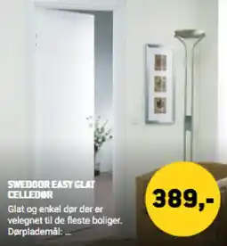 XL-BYG Swedoor Easy Glat Celledør tilbud