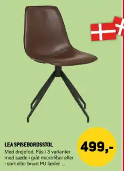 XL-BYG Lea spisebordsstol tilbud