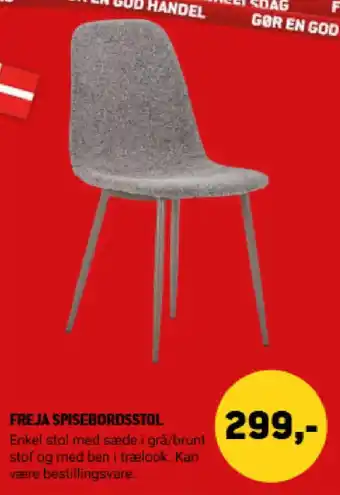 XL-BYG Freja spisebordsstol tilbud