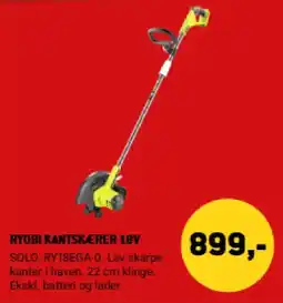 XL-BYG Ryobi kantskærer 18v tilbud