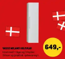 XL-BYG Vasso Milano højskab tilbud