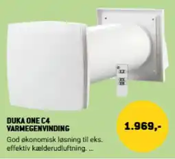 XL-BYG Duka One C4 Varmegenvinding tilbud