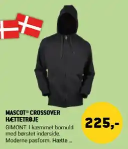 XL-BYG Mascot crossover hættetrøje tilbud