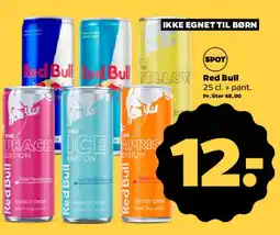 Netto Red Bull 25 cl (assorted editions) tilbud