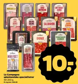 Netto La Campagna udenlandske specialiteter tilbud