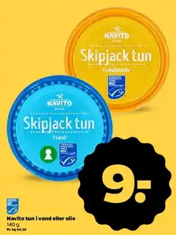 Netto Skipjack tun tilbud