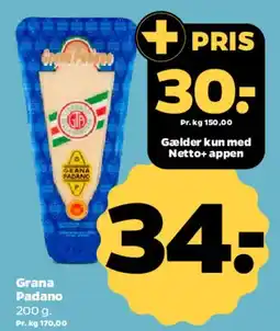 Netto Grana Padano tilbud