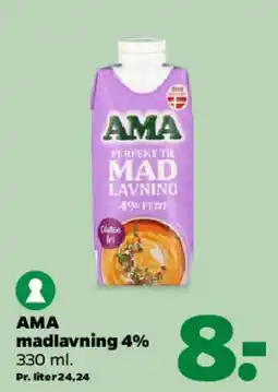 Netto AMA madlavning 4% tilbud