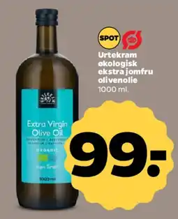 Netto Urtekram økologisk ekstra jomfru olivenolie tilbud