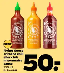 Netto Flying Goose sriracha / chili mayonnaise tilbud