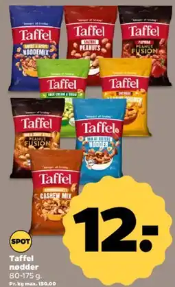 Netto Taffel nødder / Taffel chips tilbud